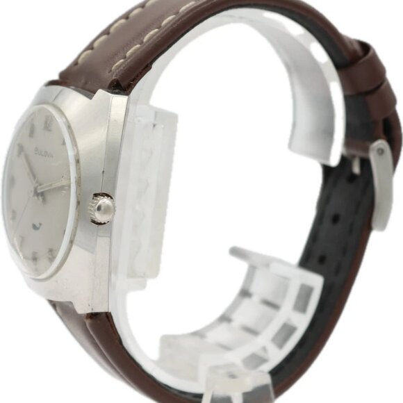 Vintage 1970 Bulova Sea King Men's Mechanical Wristwatch 11 BLC Swiss Steel - Picture 5 of 5